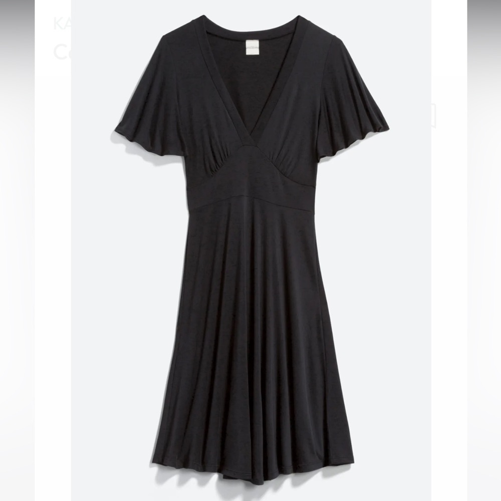 Kaileigh cerise knit dress black S
